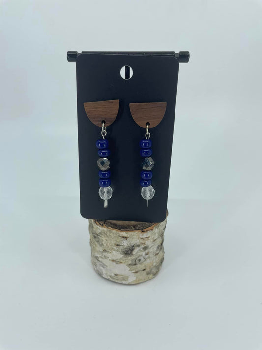 Trade Bead Stud Earrings